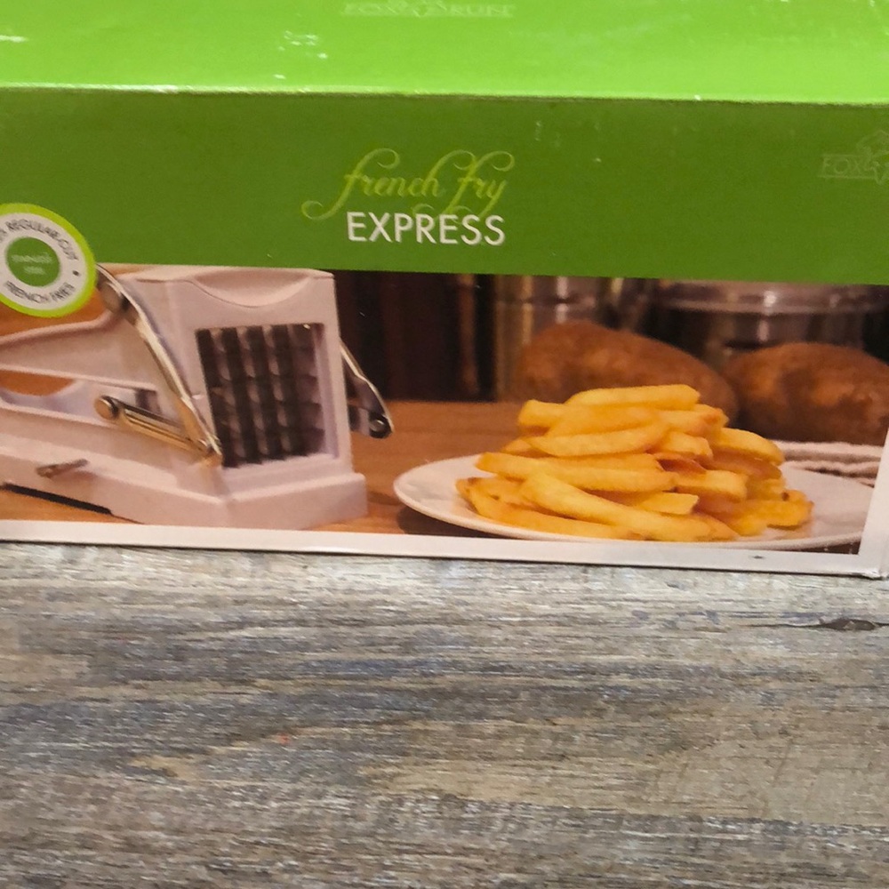 Fox Run French Fry Express Cutter for Potatoes Fries